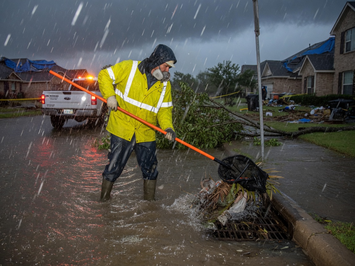 Storm & Heavy Rain Cleanup in Rockwall, TX